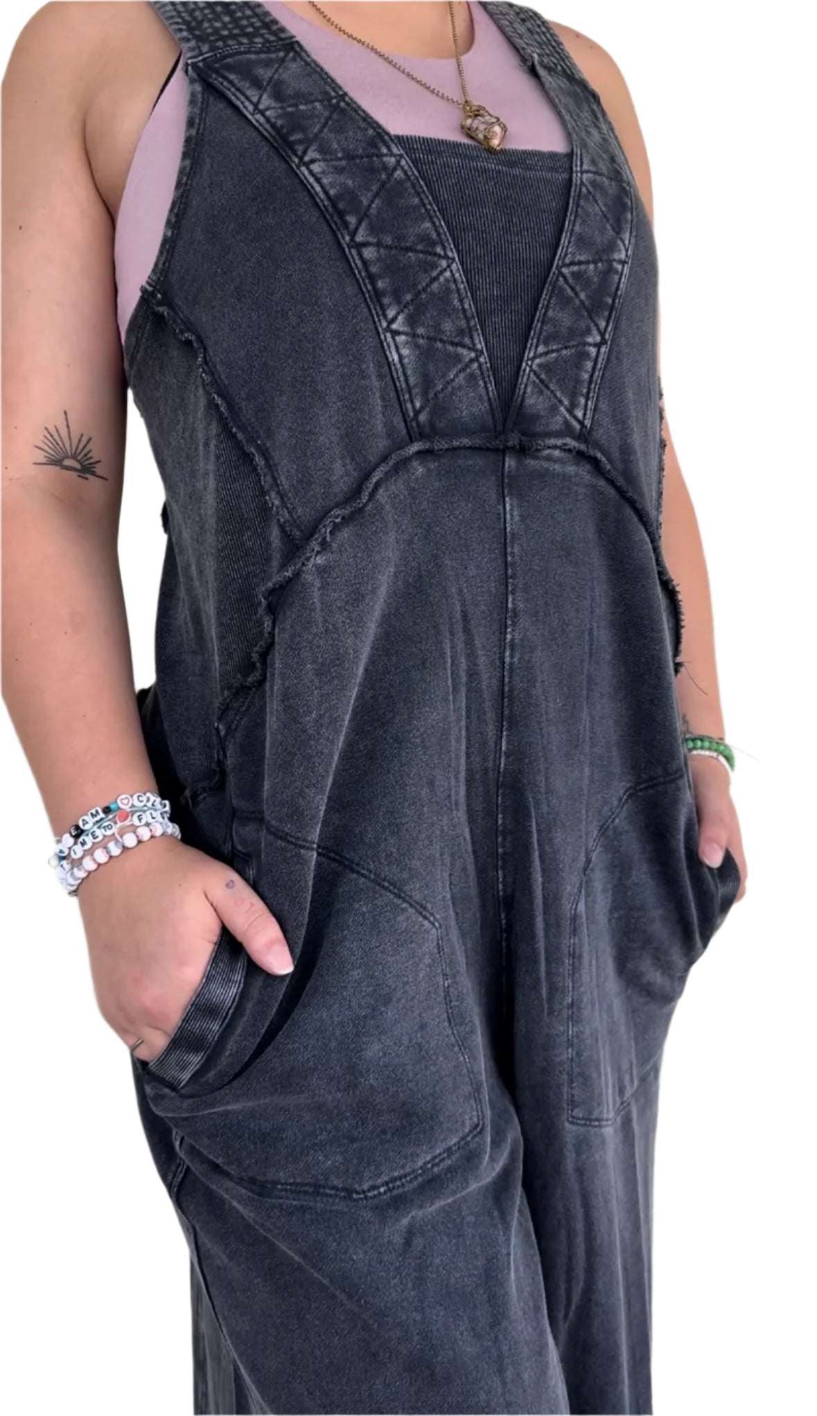 Soft Terry Knit Jumpsuit