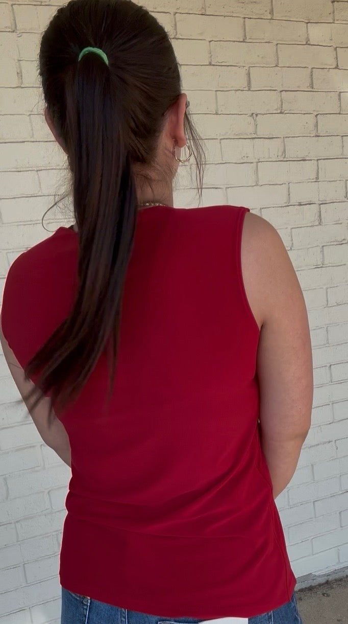 Gitane Red Camisole