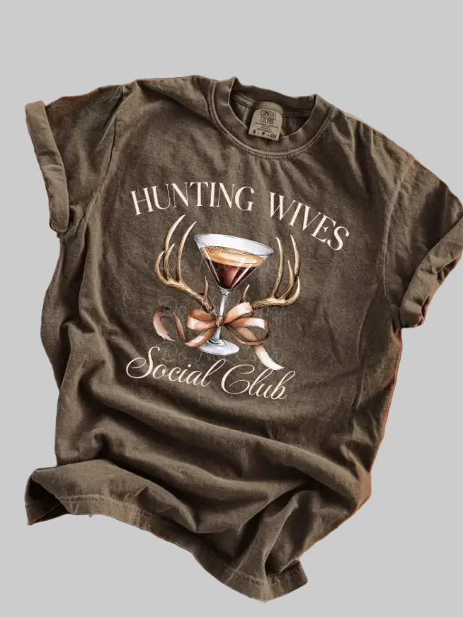 Hunting Wives Social Club Tee - T Shirt