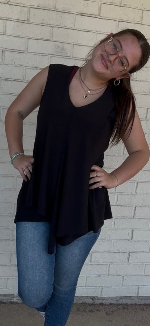 Gitane V Neck Tunic Sleveless