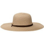 Braided Round Crown Hat with 4" Brim with Drawstring