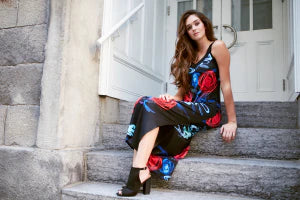 Gitane Maxi V Neck Sundress