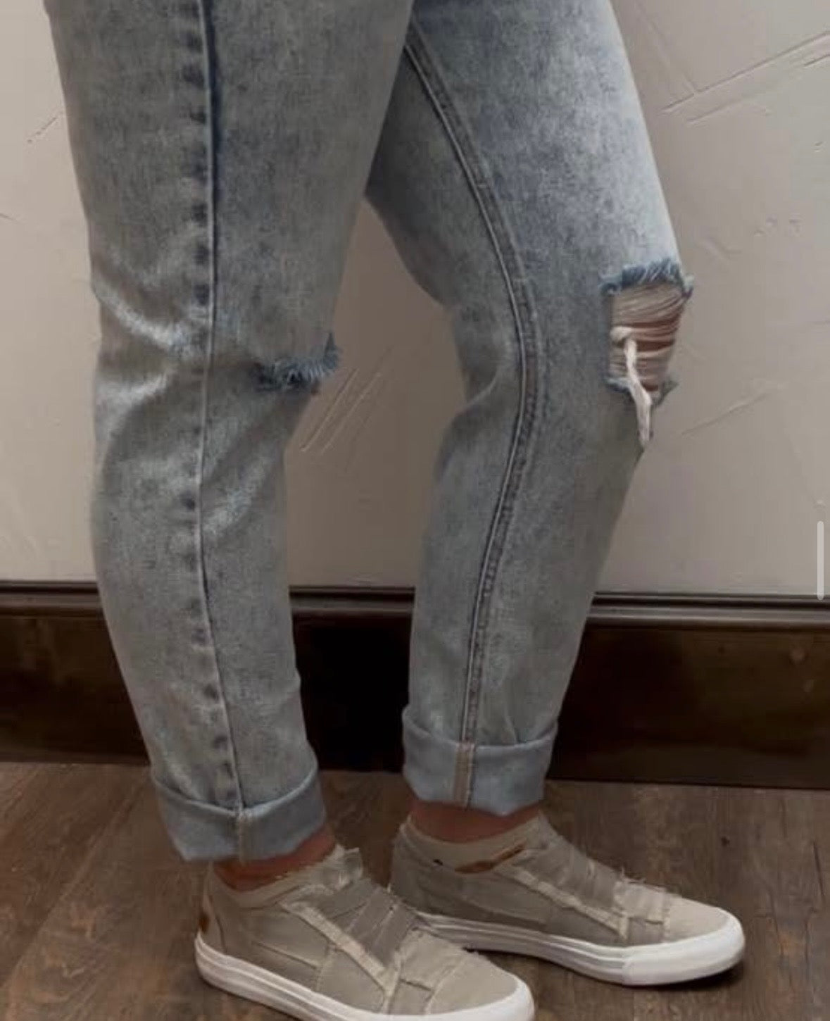 Cello High Slim Straight Jeans