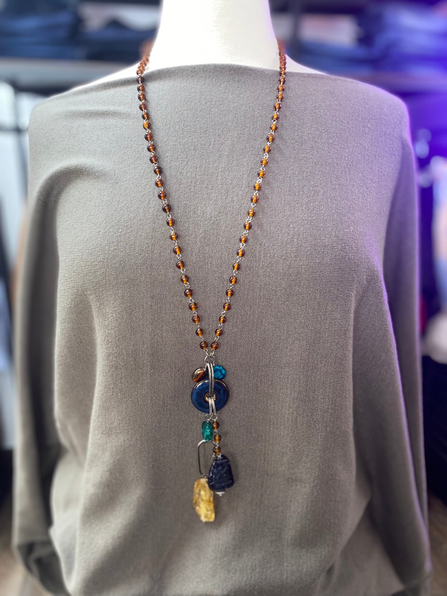 Brass Harbor Necklace