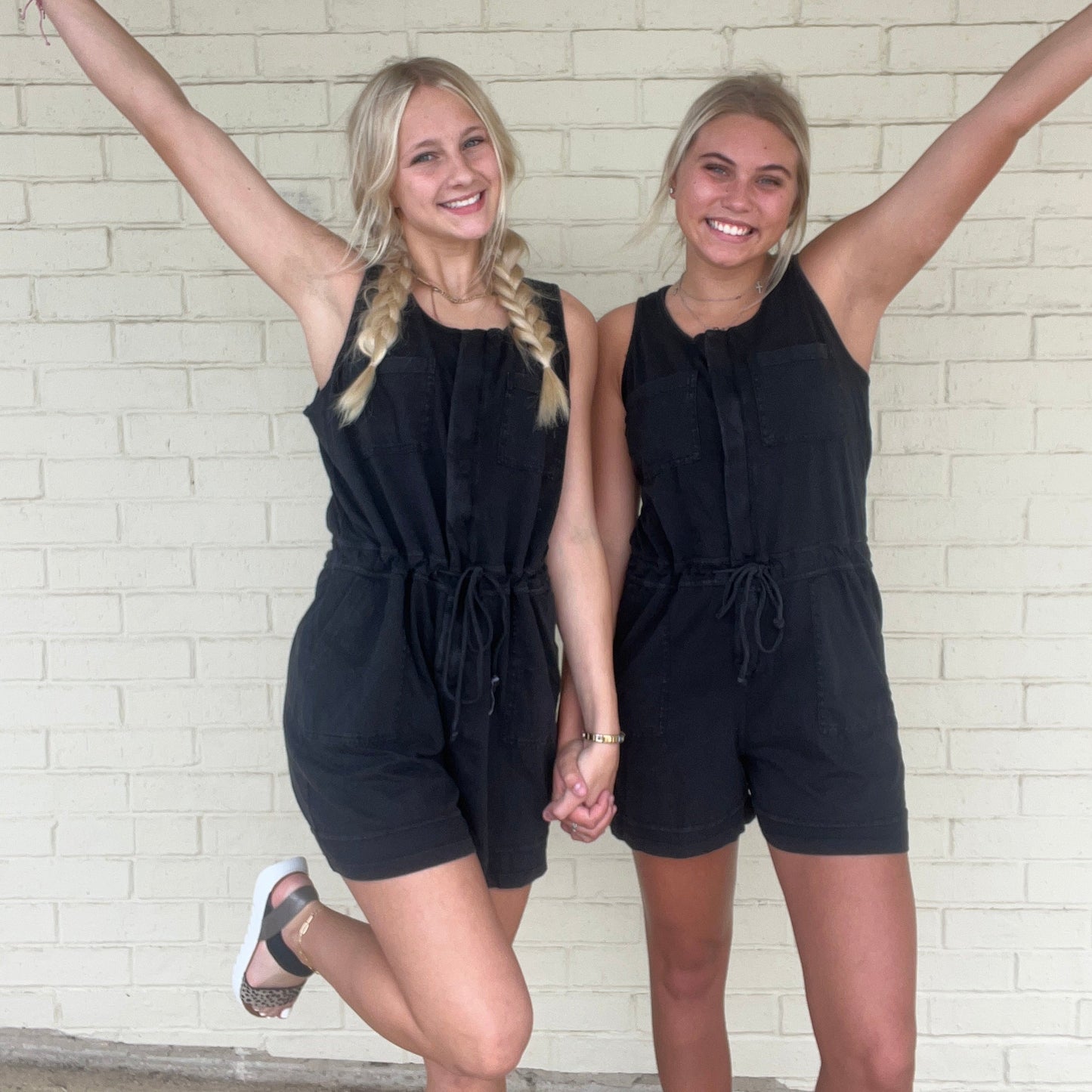 Sandwash Cotton Romper