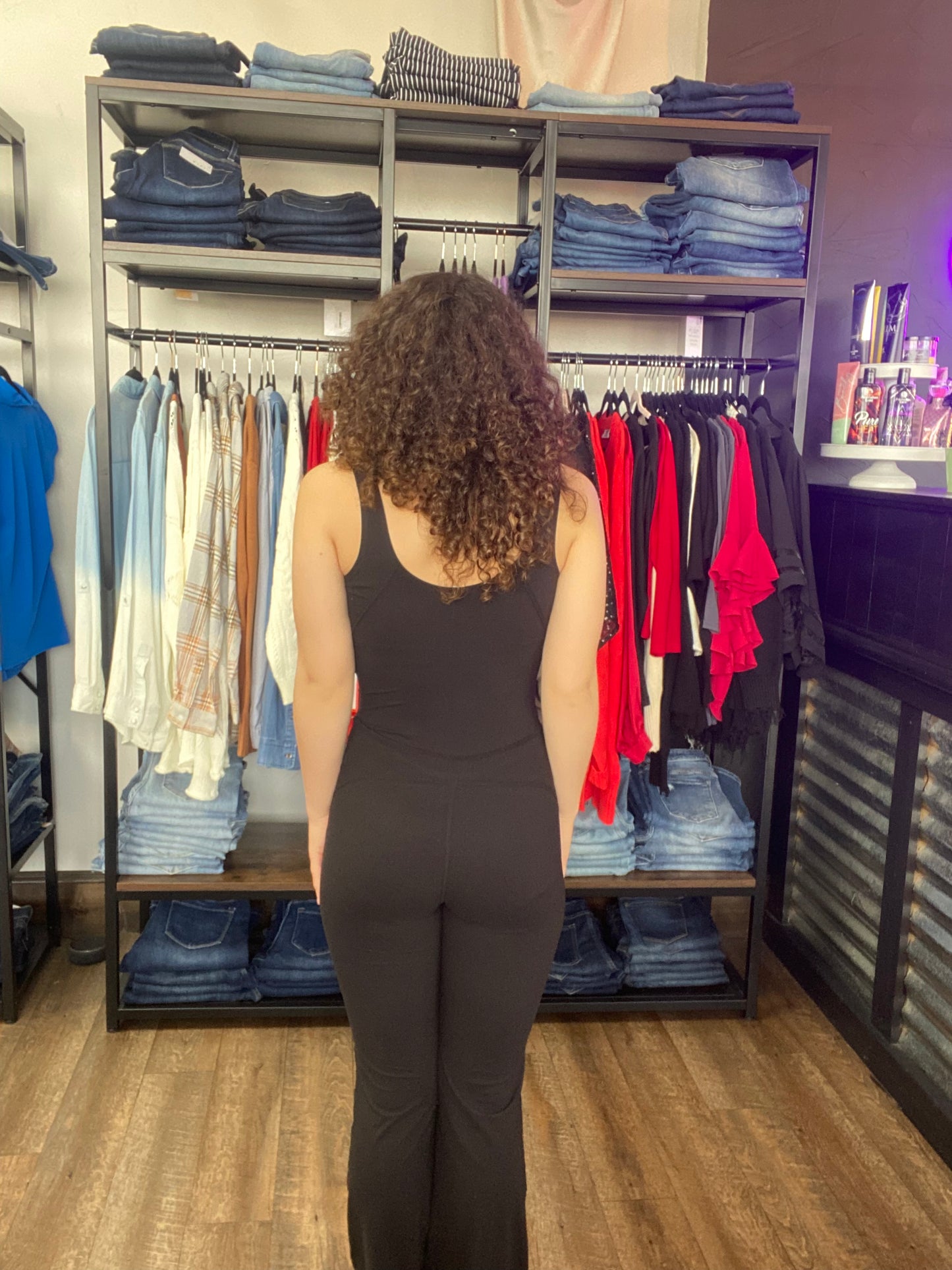 Rae Mode Butter Soft Flared Onesie Jumpsuit