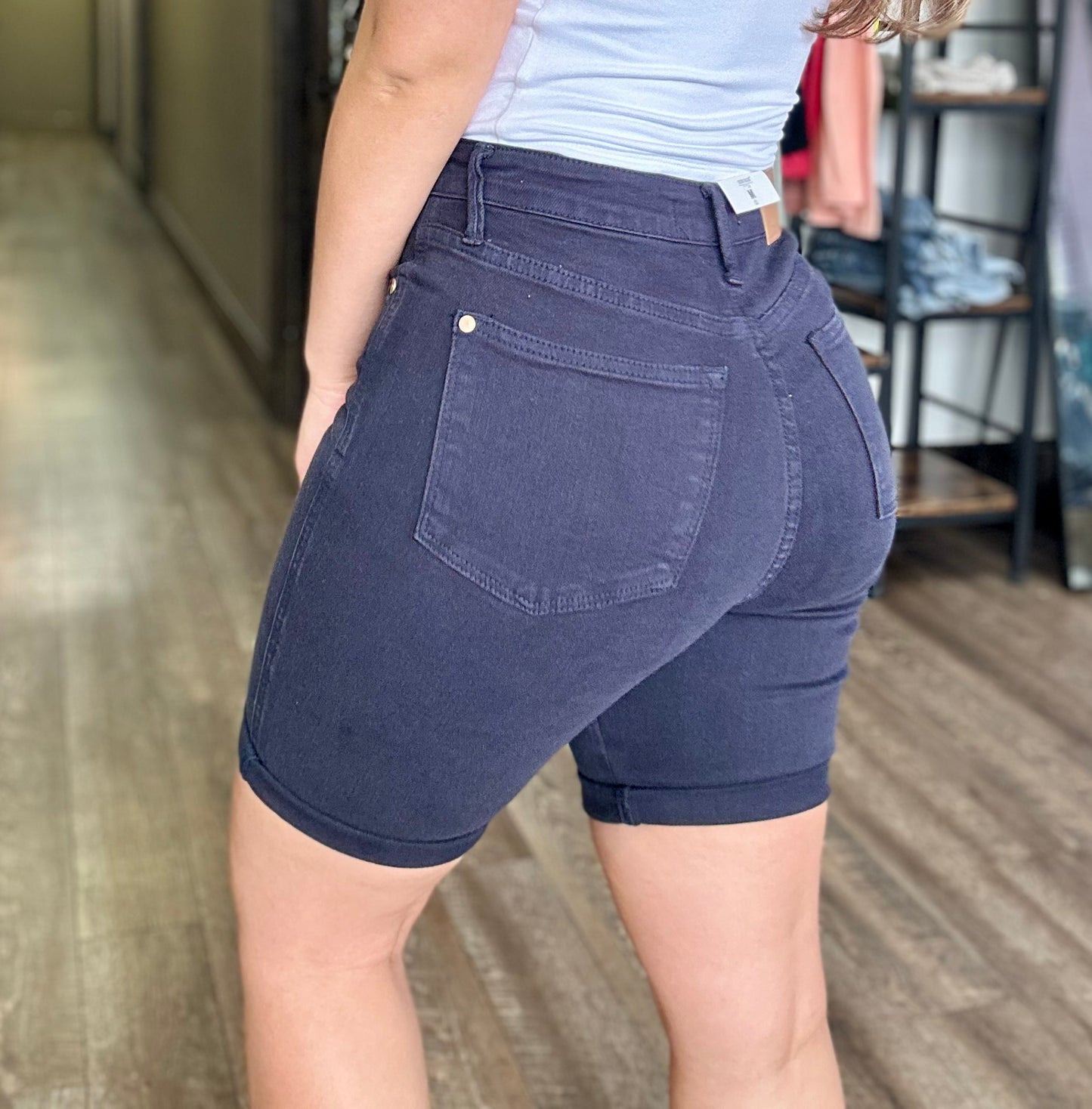 Judy Blue High Waist Bermuda Short