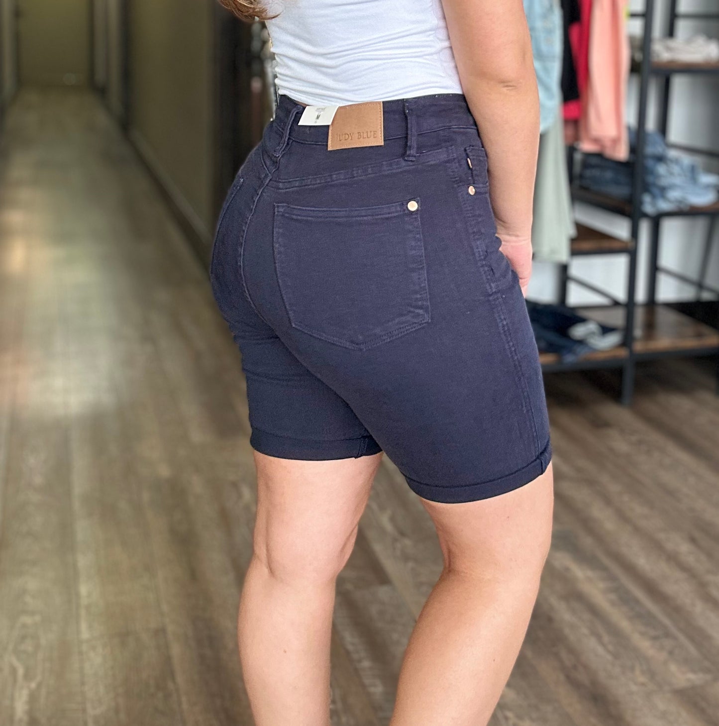 Judy Blue High Waist Bermuda Short
