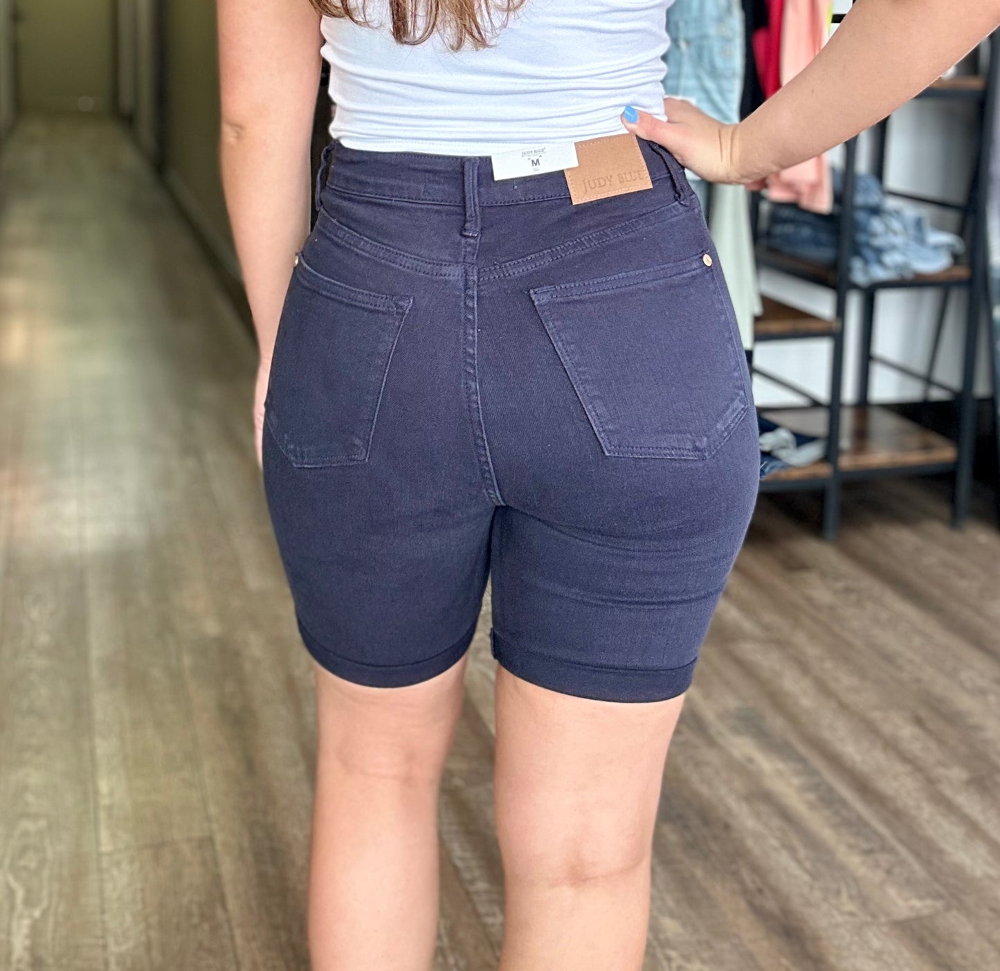 Judy Blue High Waist Bermuda Short