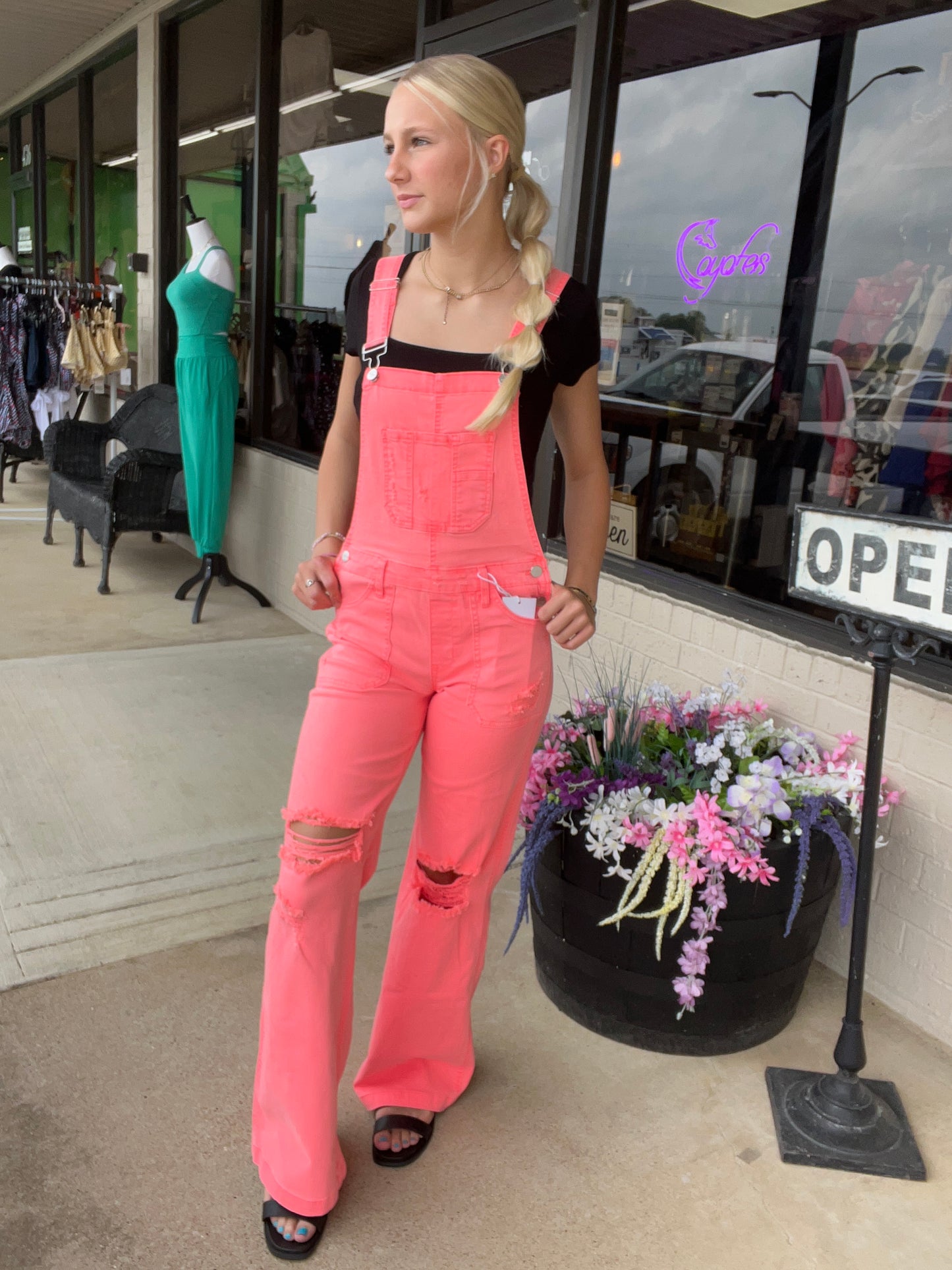 Front Patch Pocket Overall- Risen