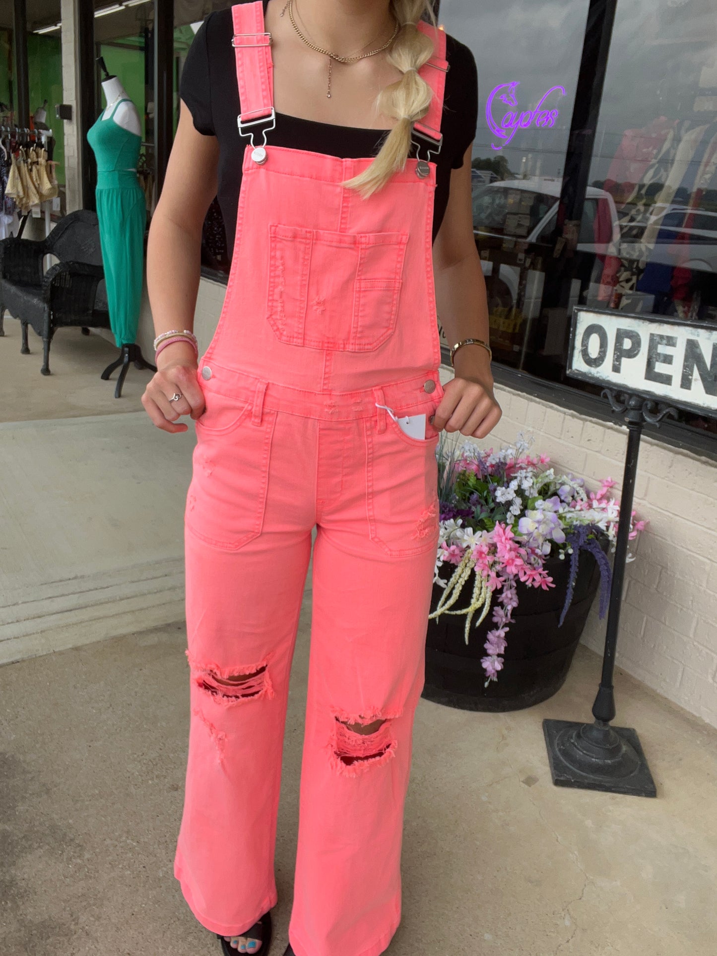 Front Patch Pocket Overall- Risen