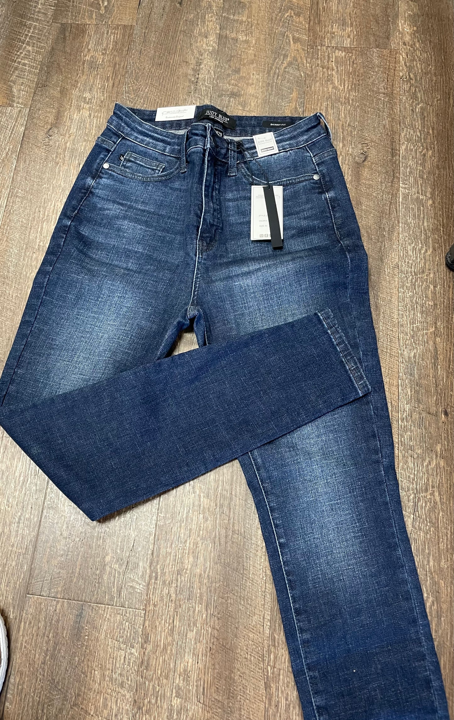 Super Dark Clean Control Top Skinny