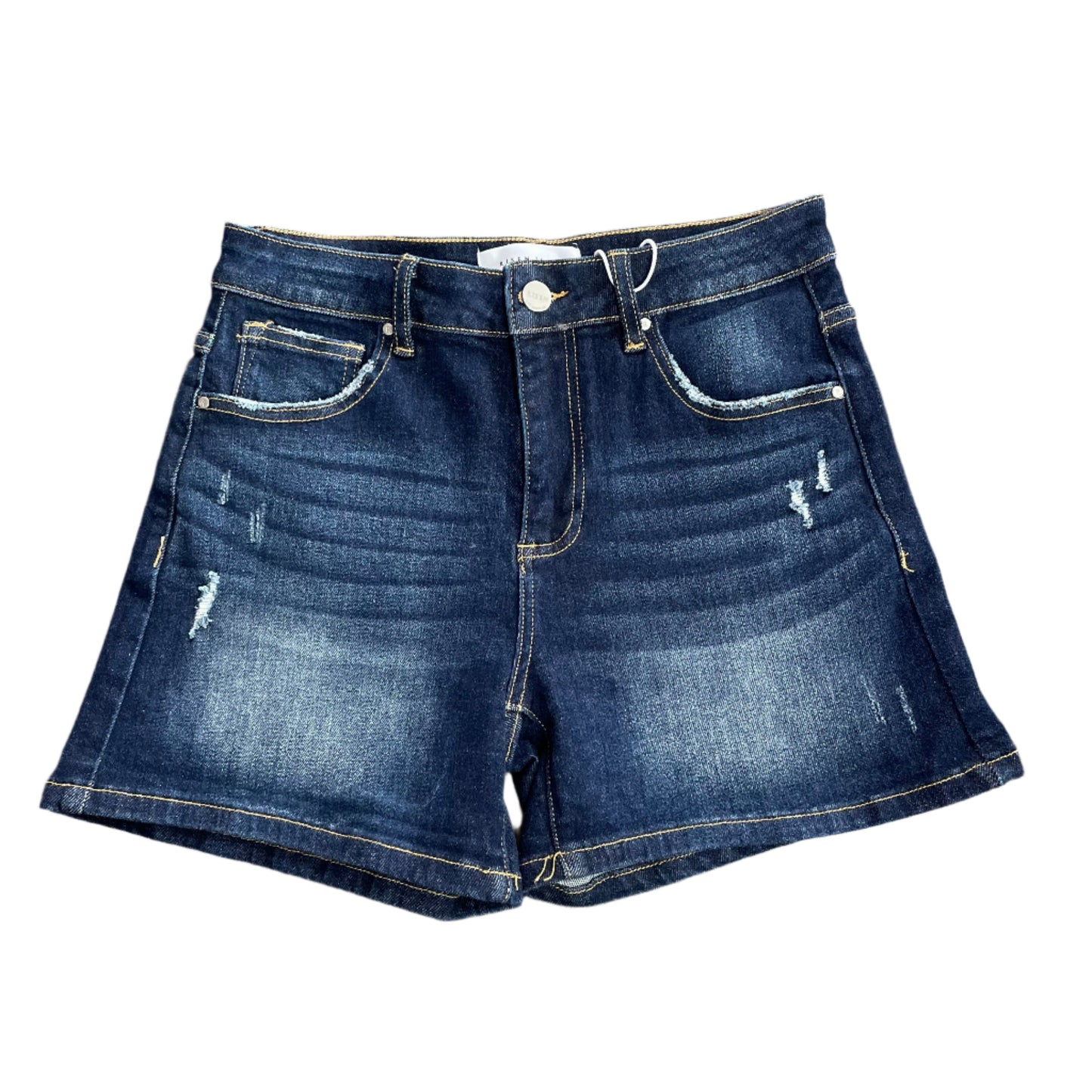 Risen High Rise Turn Up Cuff Shorts