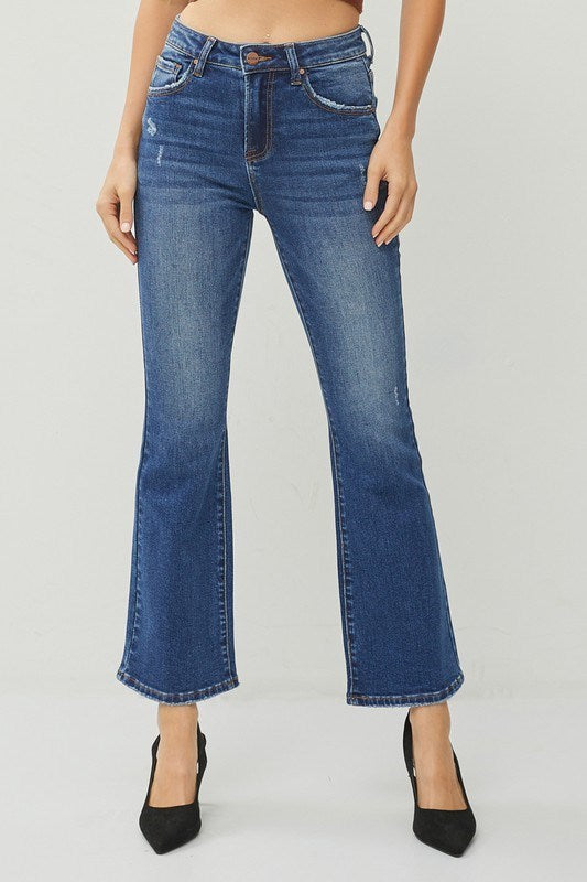 Risen High Rise Ankle Jean