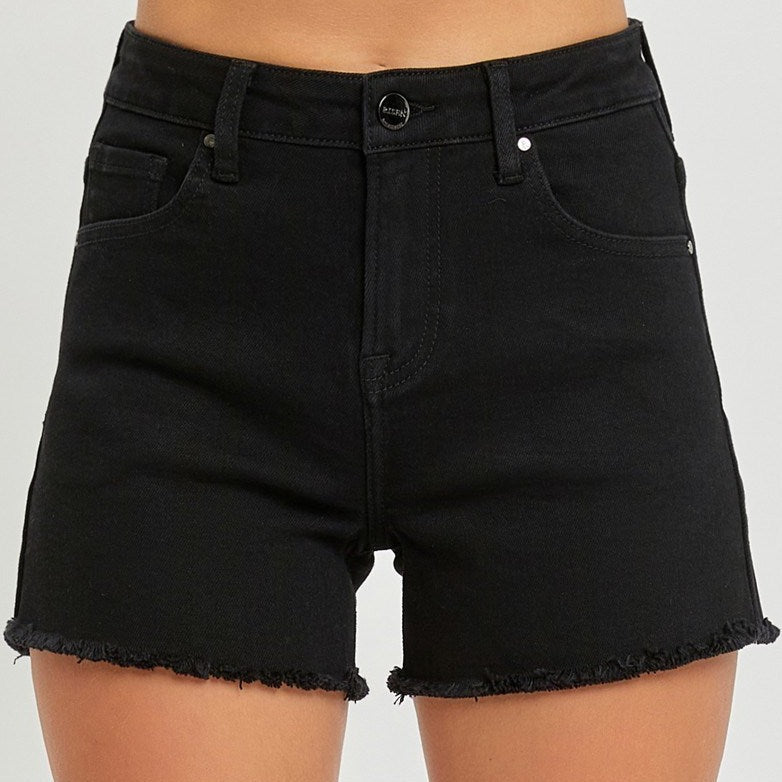 Risen High Rise Blk Short-Plus