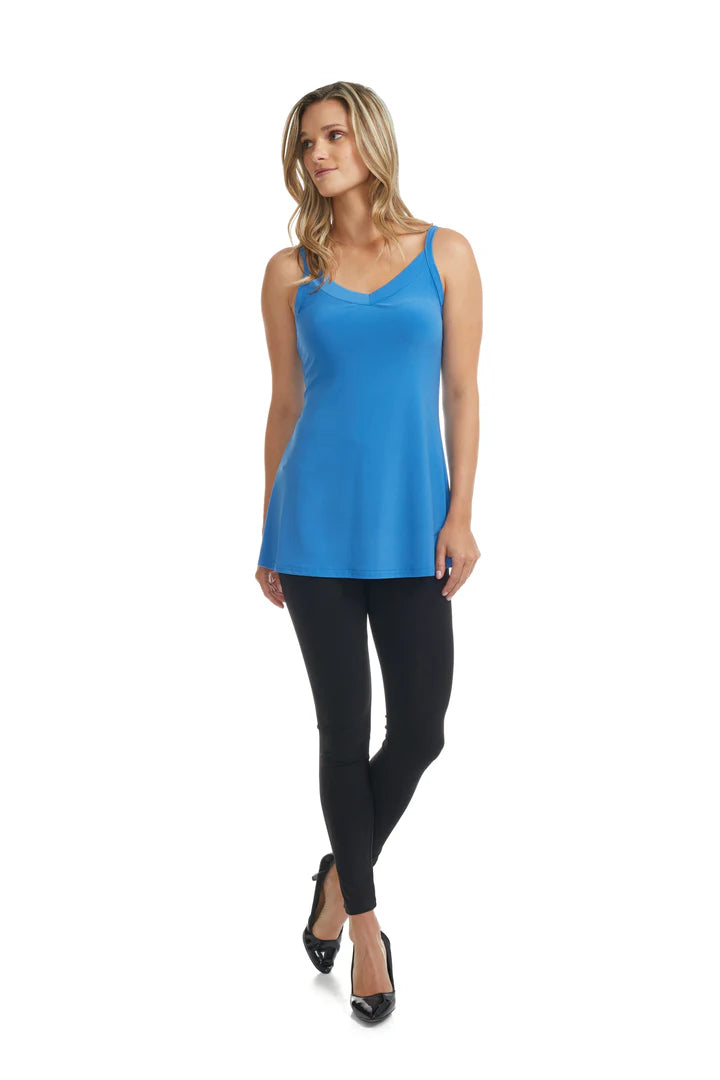 V Neck Long Cami