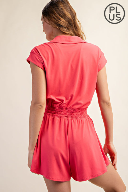 Butter soft Tennis Romper