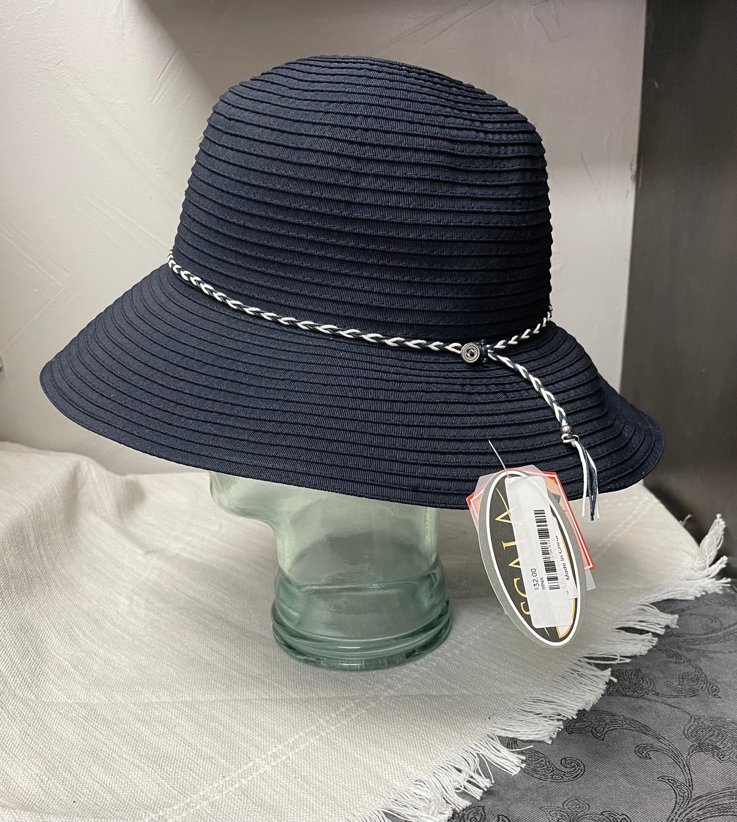 Deluxe Ribbon Bucket Hat with 3 1/2" Brim