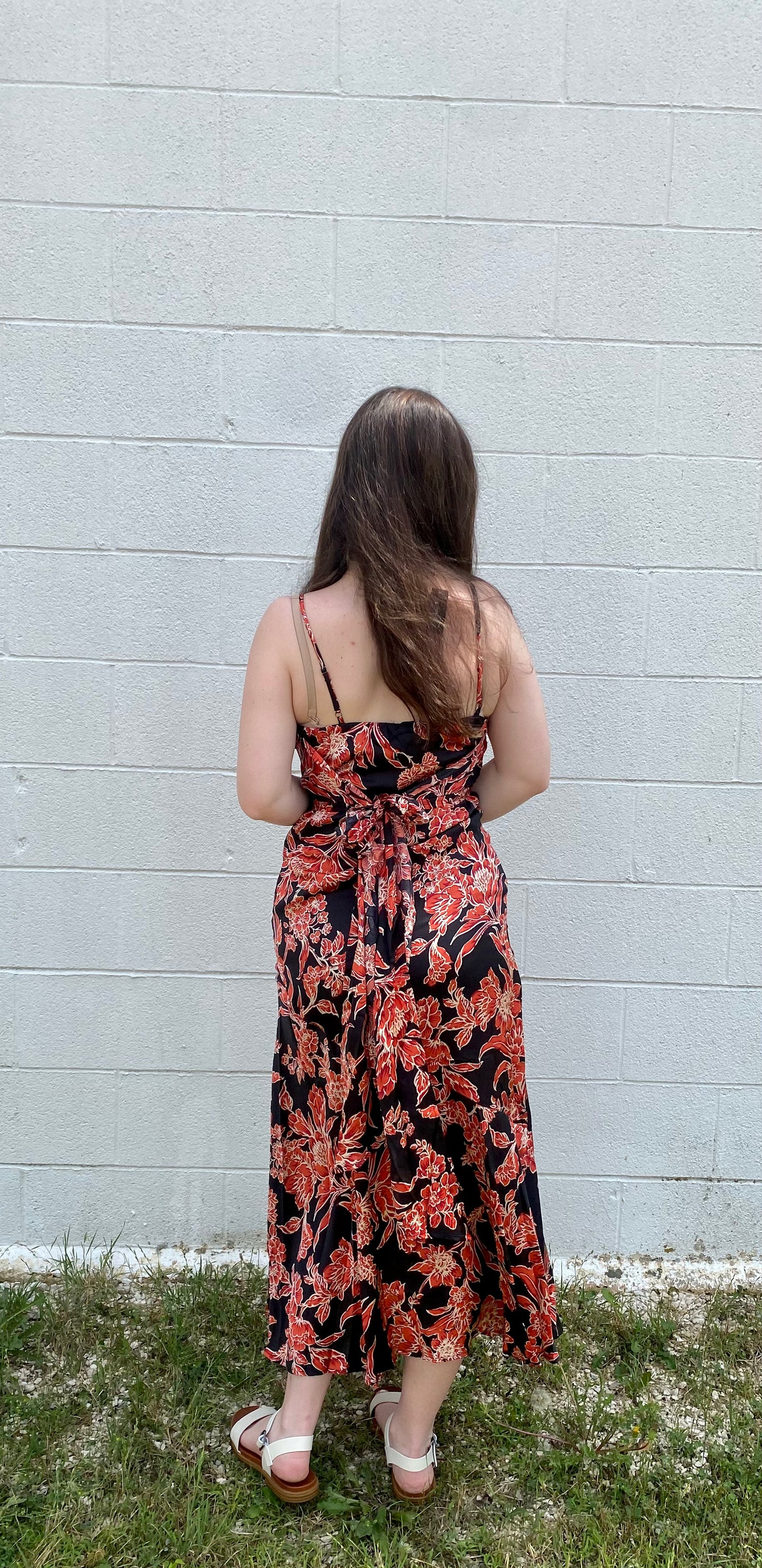 The Scarlett Satin Dress