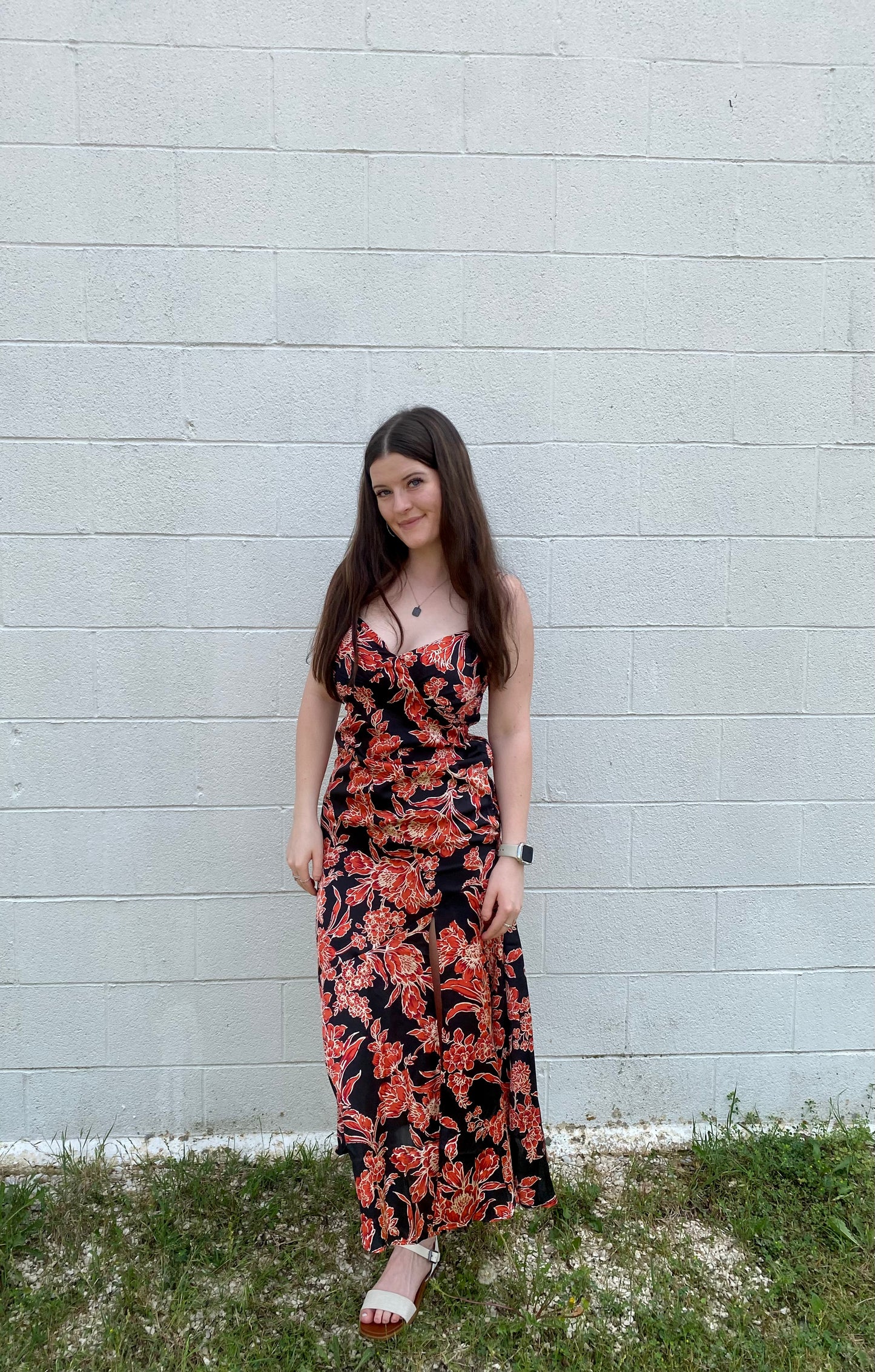 The Scarlett Satin Dress