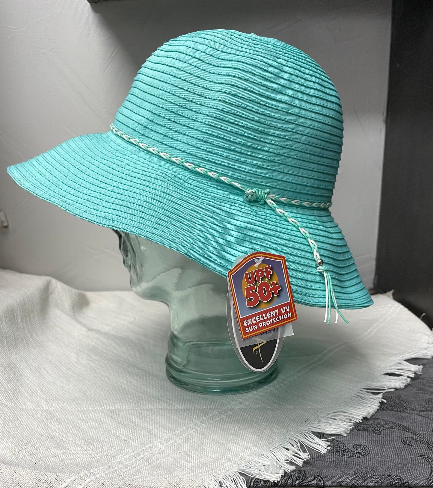 Deluxe Ribbon Bucket Hat with 3 1/2" Brim