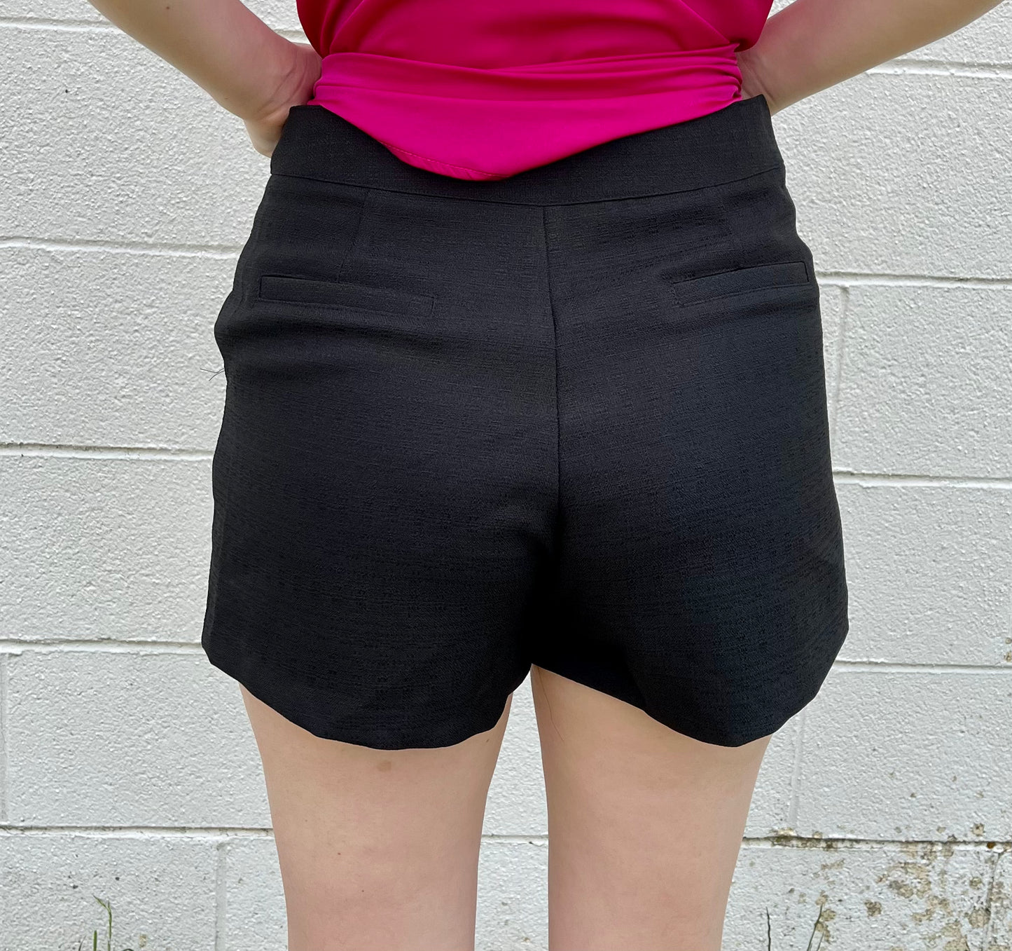 Glam Black Short