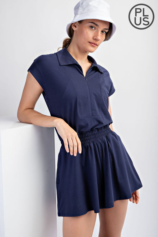 Butter soft Tennis Romper