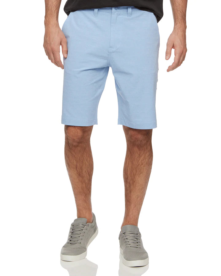 Men's Moisture-Wicking Light Blue Shorts