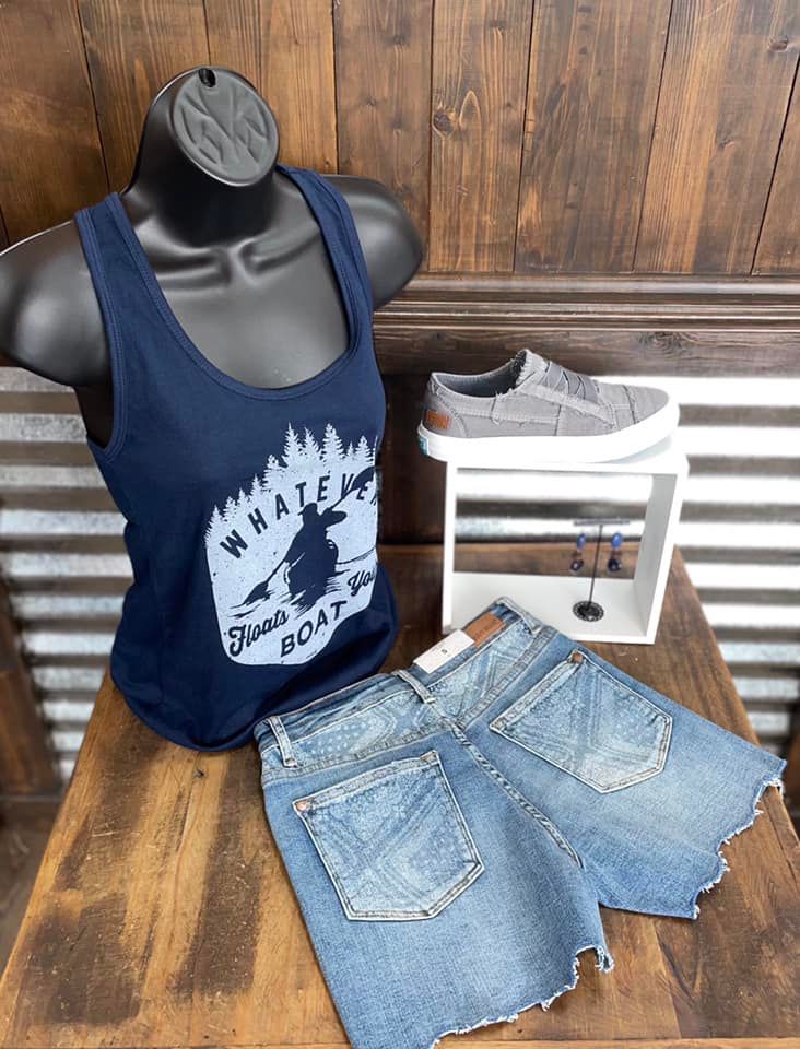 "Whatever Floats Your Boat" Tank Top