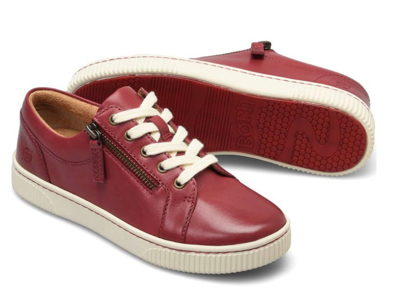 Paloma Red Leather Sneaker