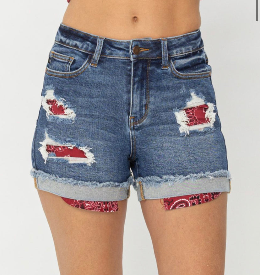 HW Destroyed w Bandana Pkt Lining