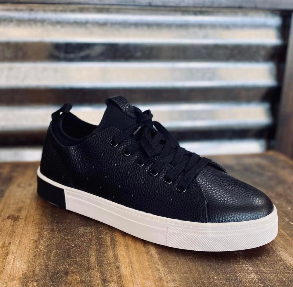 Men's Natural Leather Lace Up Shoes