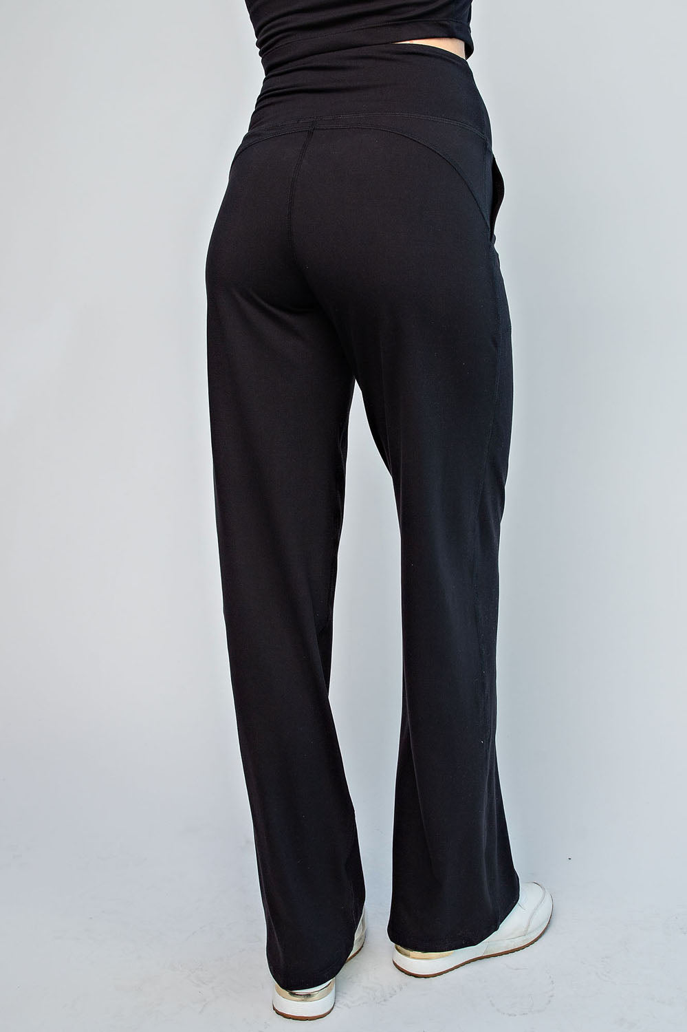 Rae Mode Butter Soft Straight Leg Yoga Pants-Straight Leg-High Waist