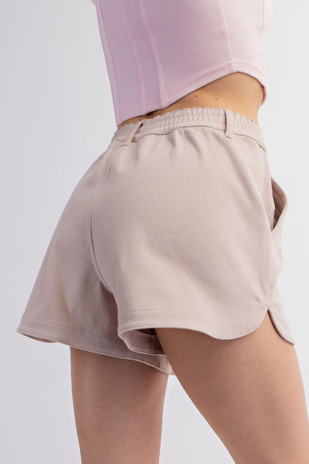 COTTON STRETCH TWILL SHORT PANT