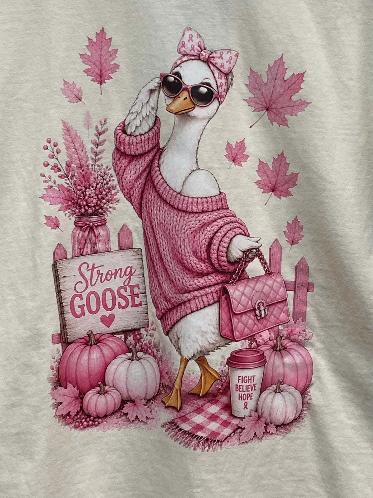 Strong Goose Breast Cancer Awareness