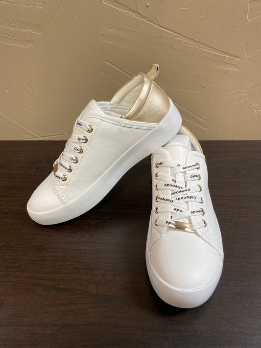 OUTWOODS  Shauna Gold Combo Sneaker