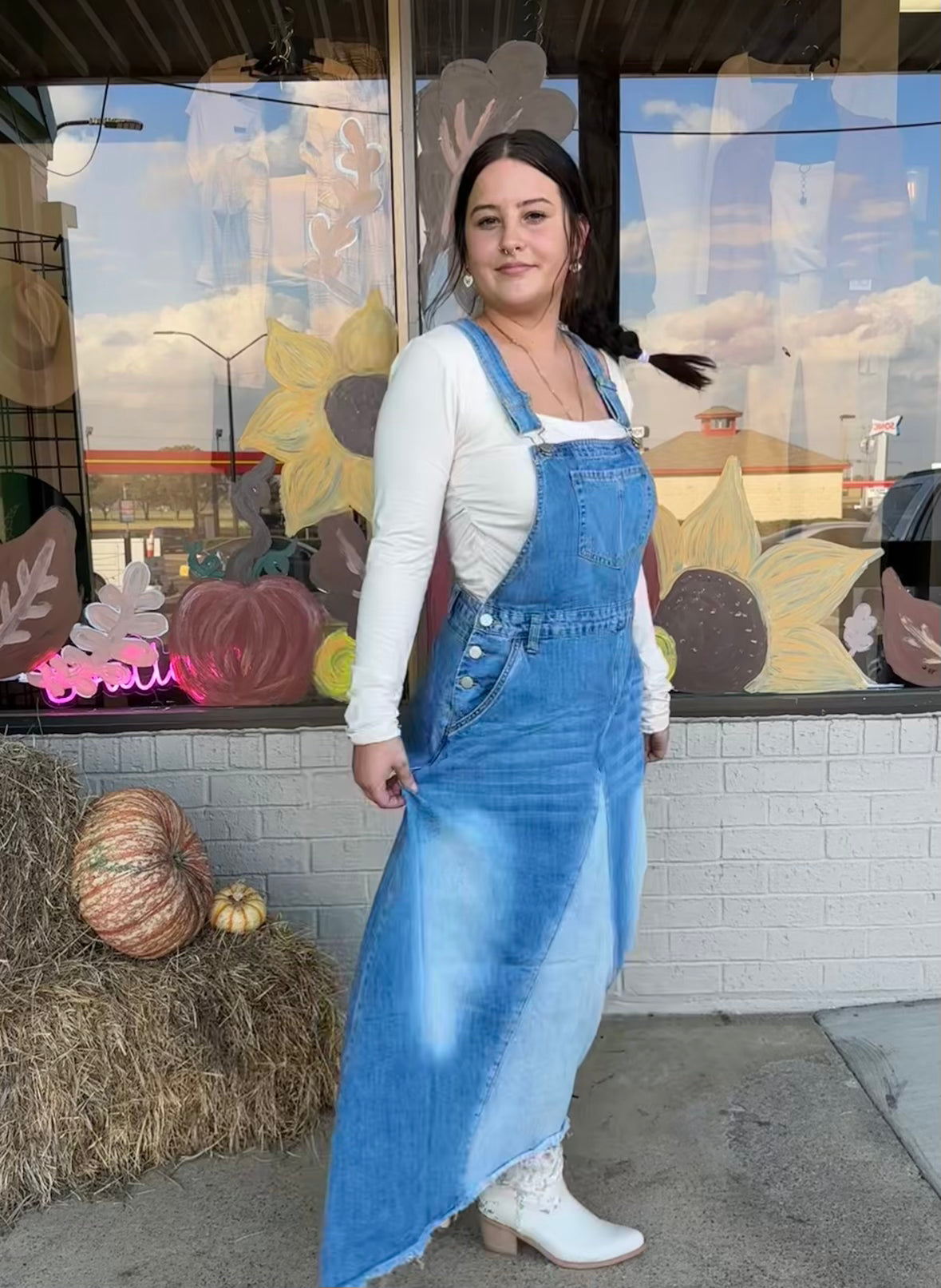 Easel Denim Washed Dress – Coyotes Boutique