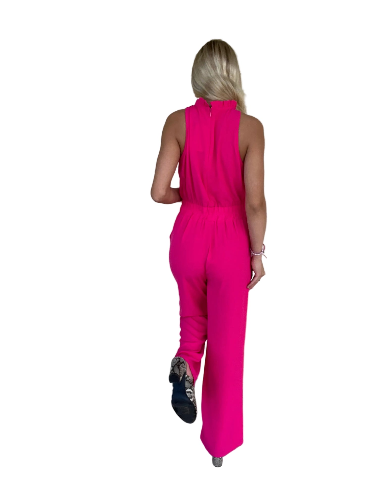 Hot Pink Jumpsuit