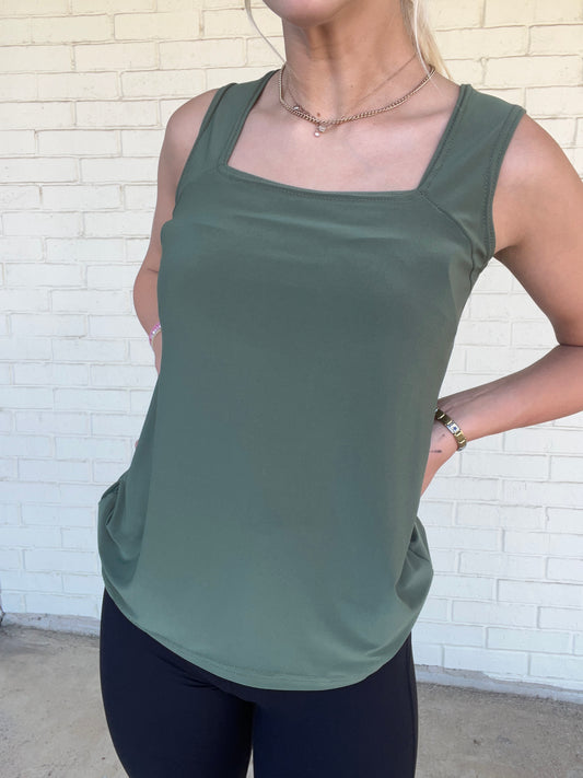 Olive Green Camisole