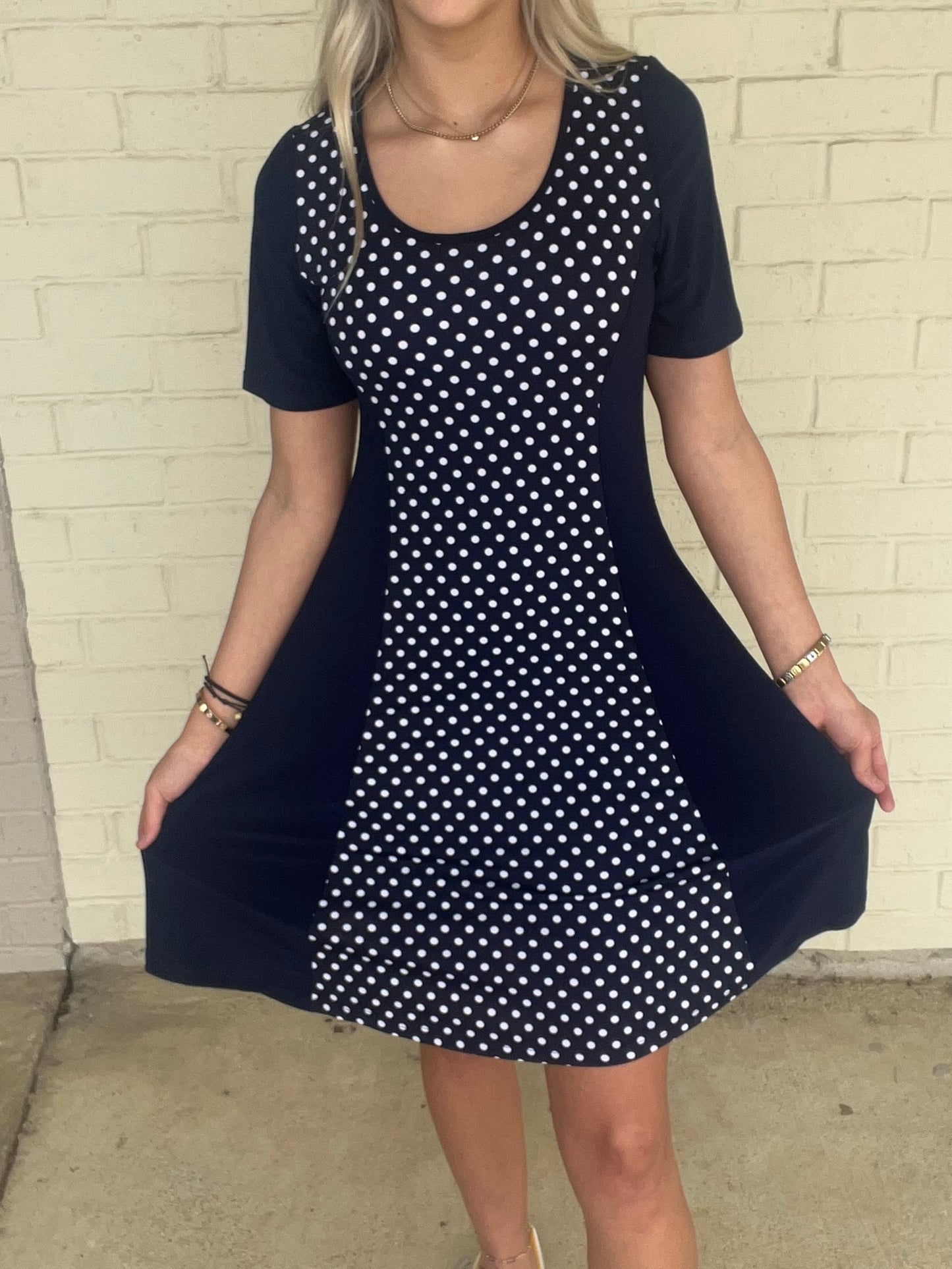 PARIS COMBO NAVY DOT- Gitane