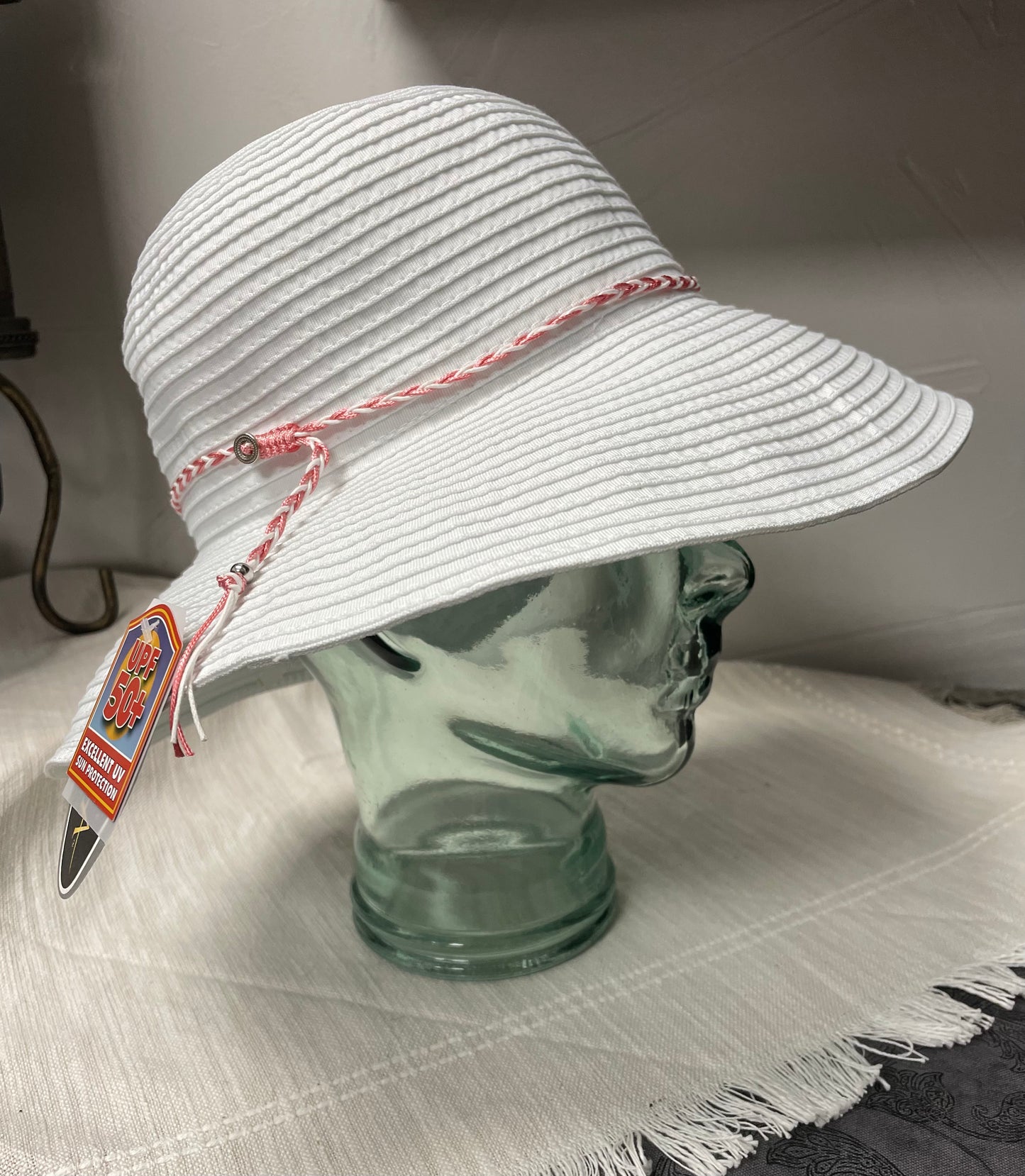 Deluxe Ribbon Bucket Hat with 3 1/2" Brim