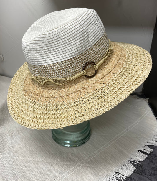 Crocheted Toyo Safari Hat with 3 1/4" Brim