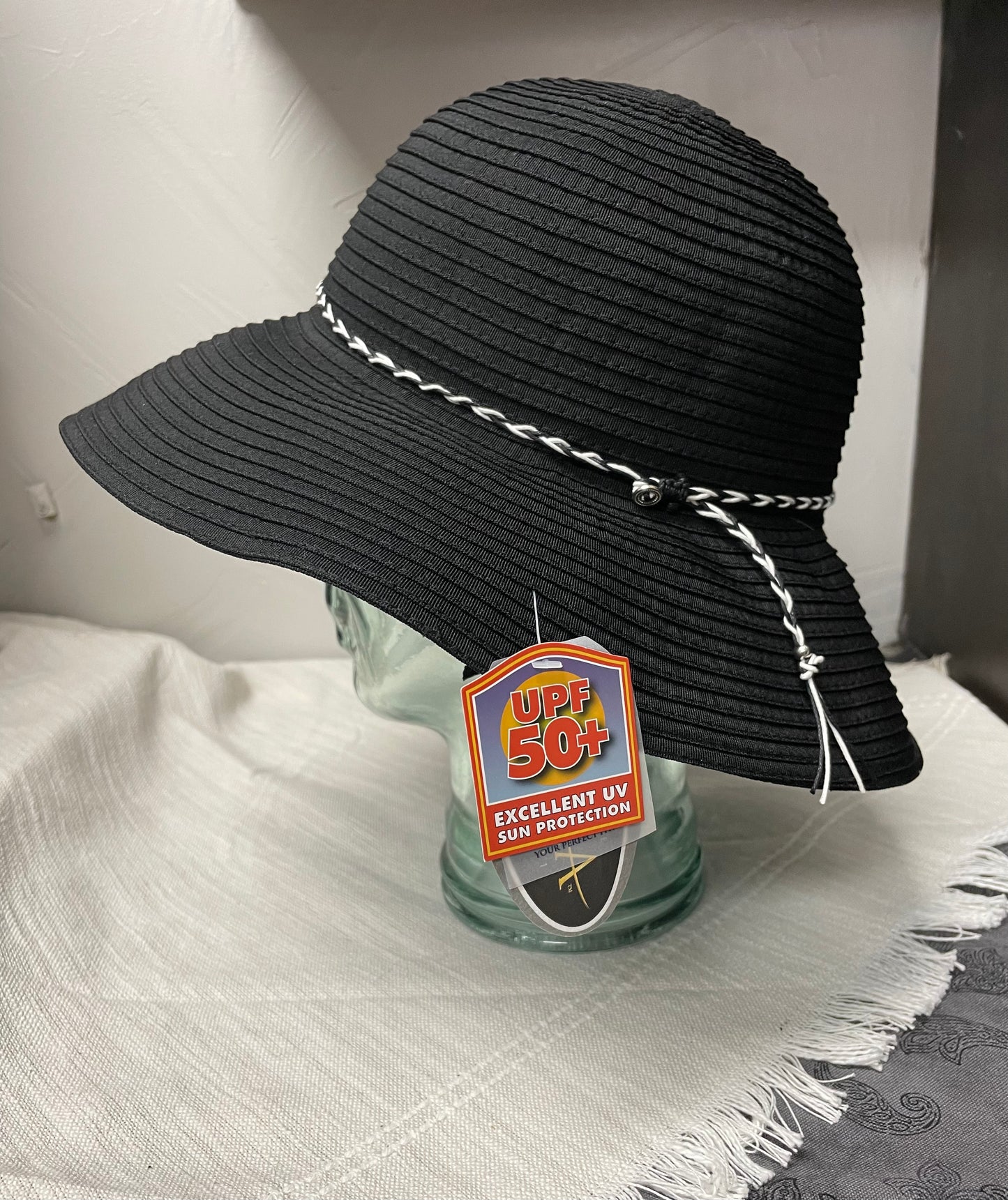 Deluxe Ribbon Bucket Hat with 3 1/2" Brim