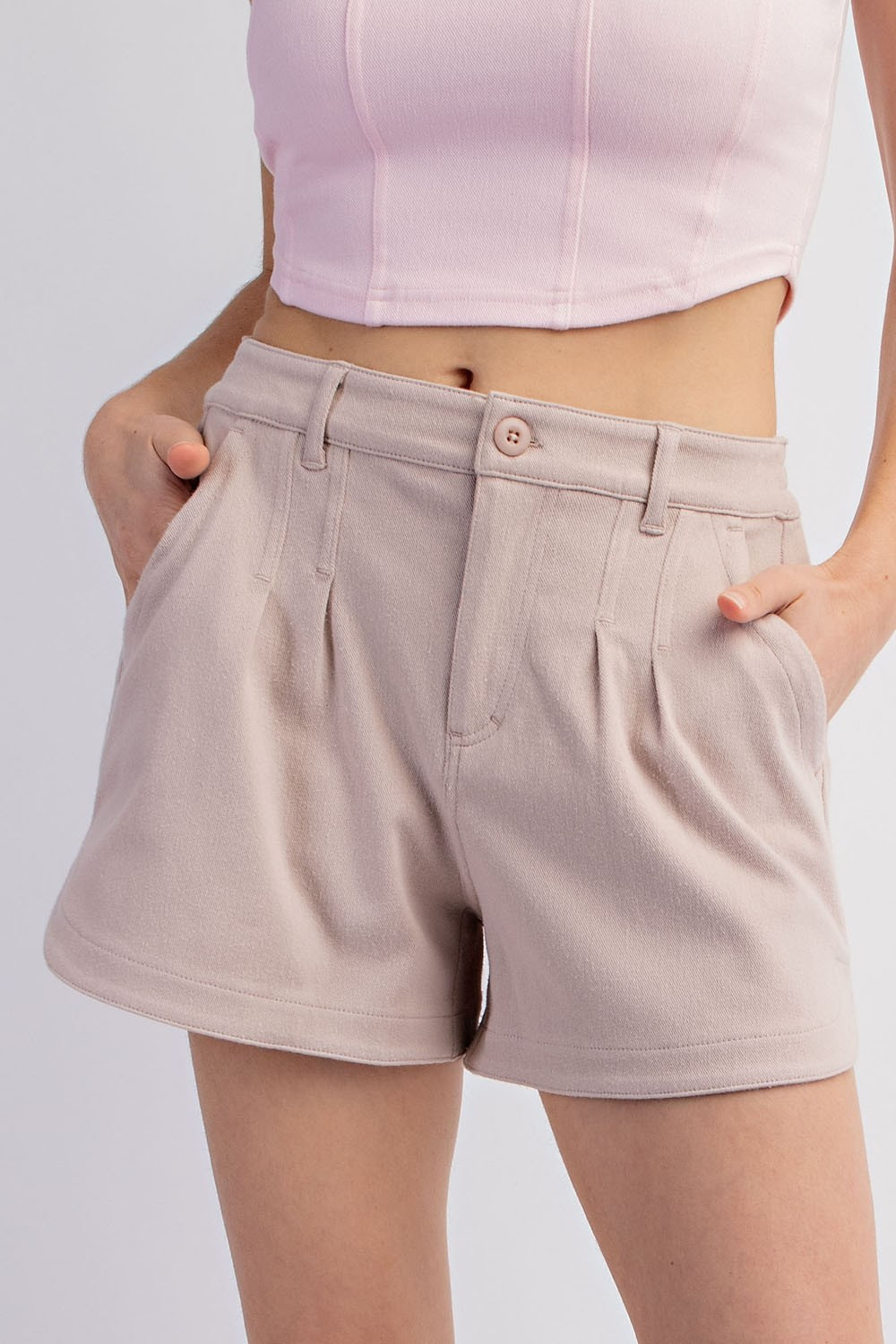 COTTON STRETCH TWILL SHORT PANT