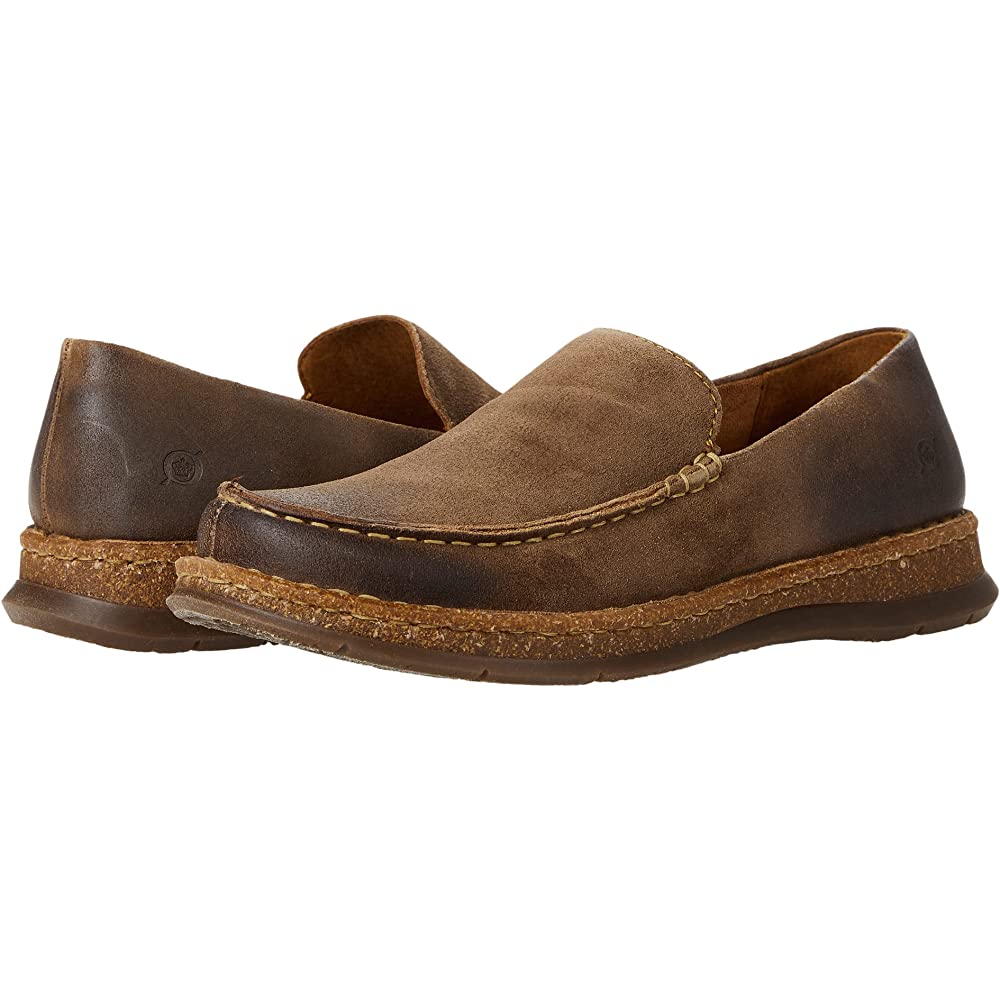 Men's Born Baylor Brown Leather Shoe