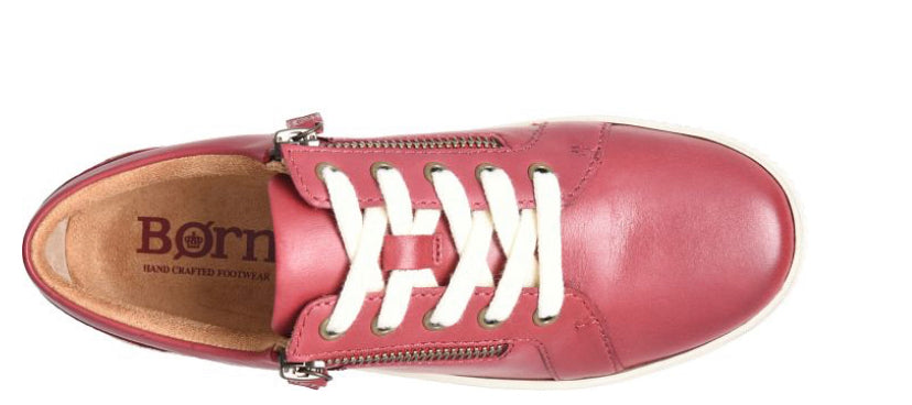 Paloma Red Leather Sneaker
