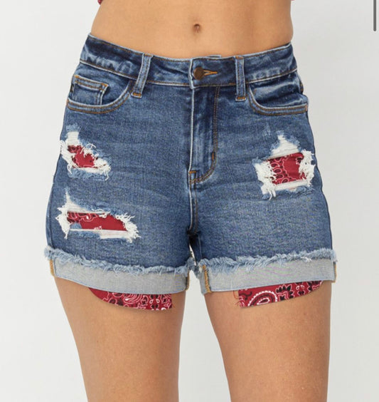 HW Destroyed w Bandana Pkt Lining